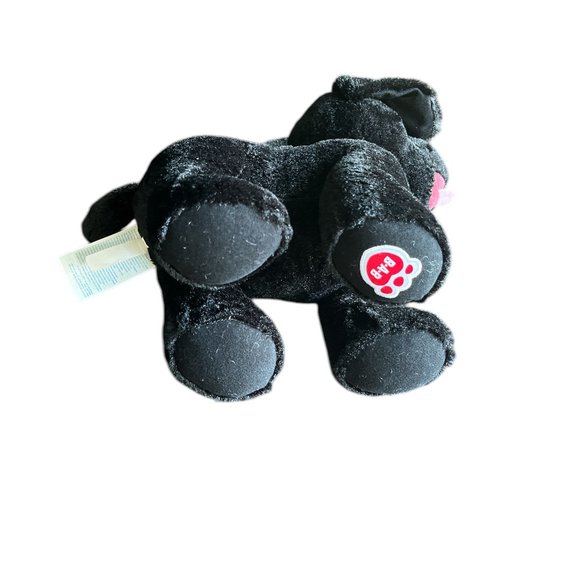 COPY - BUILD A BEAR WORKSHOP Black Dog PROMISE PETS 15" Black Labrador No Colla… - Picture 11 of 14